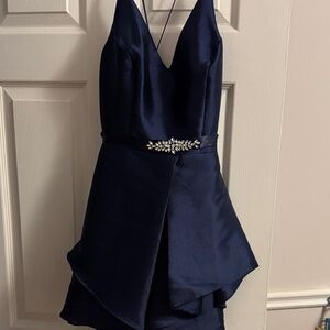Windsor Midnight Blue short Gown